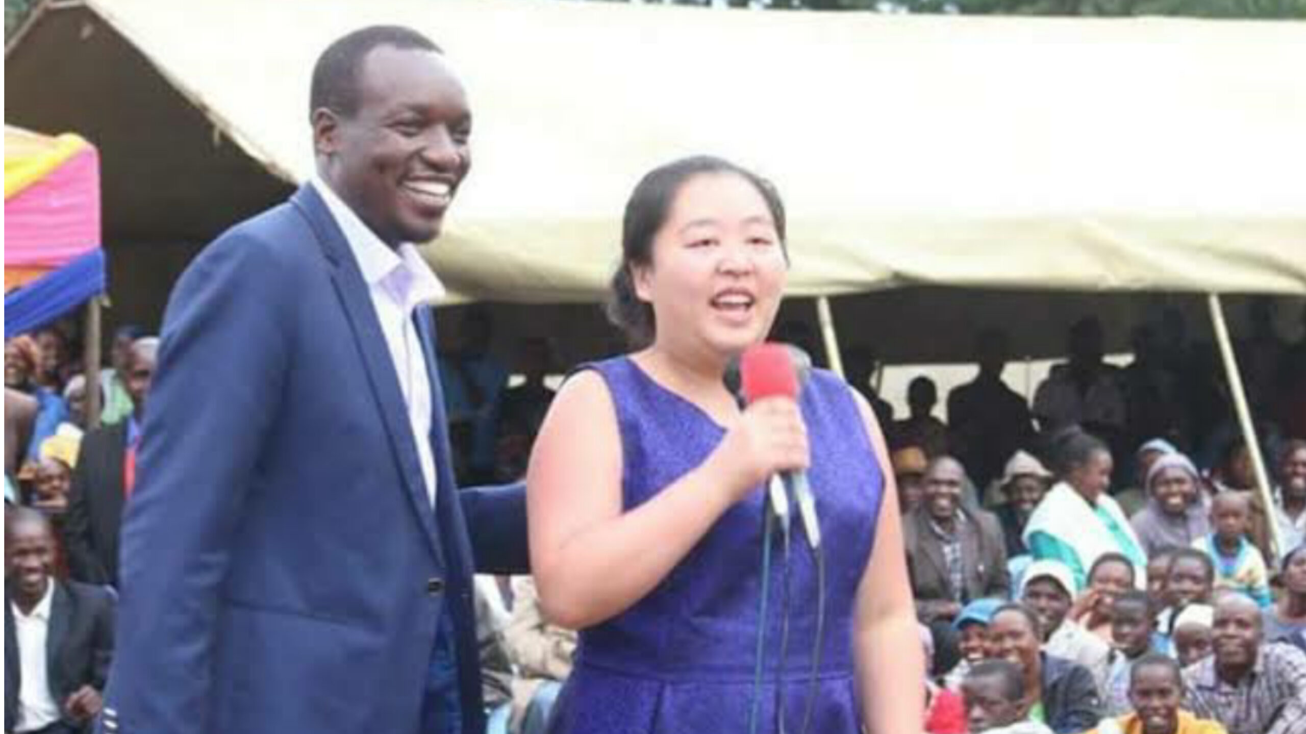 Simba arati introduces his Chinese wife
